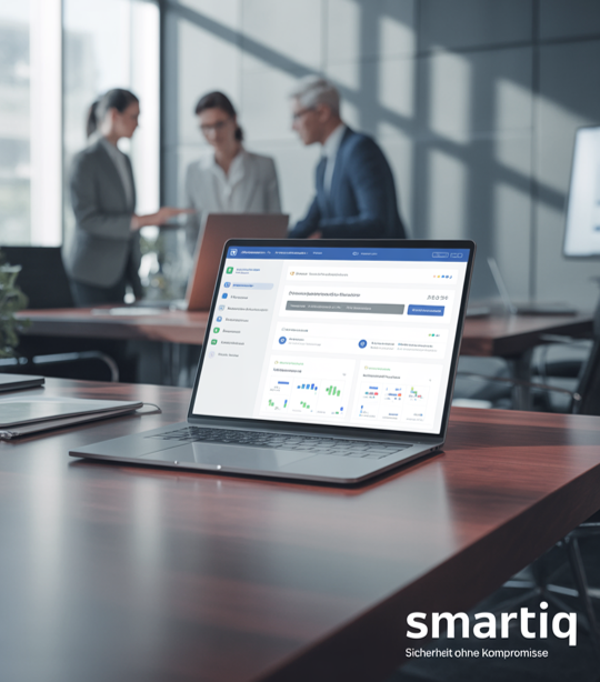 smartiq auf Bildschirm smartiq auf Bildschirm